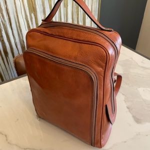 Leather Backpack/ Bag